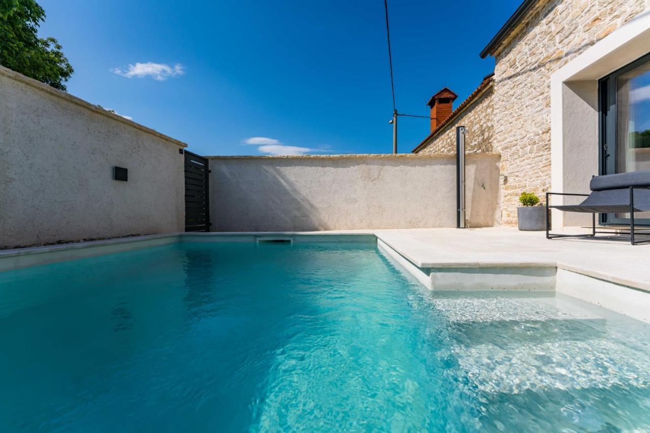 Stone House With Pool Poeta Villa Pridraga Dış mekan fotoğraf