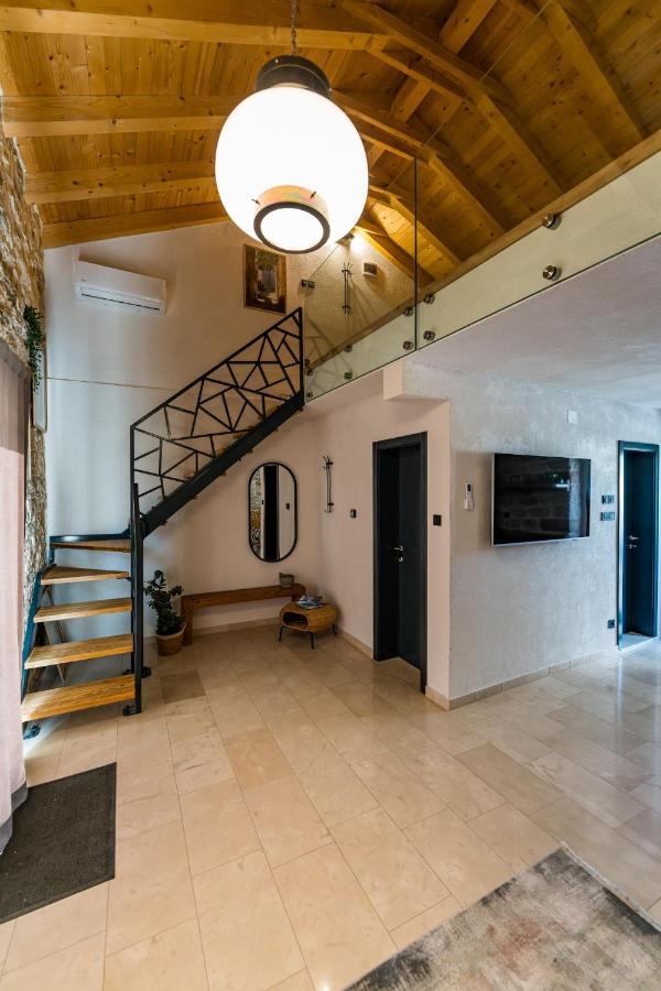 Stone House With Pool Poeta Villa Pridraga Dış mekan fotoğraf